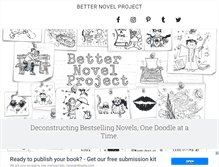 Tablet Screenshot of betternovelproject.com